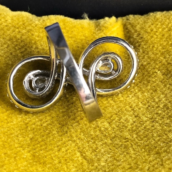 18KT WG natural D Diamond 2.5 CT Cocktail Ring - Picture 4 of 13